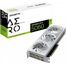 Gigabyte Graphics card GeForce RTX 5060 AERO OC 8G GDDR7 3DP/HDMI