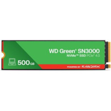 Western Digital SSD Green 500GB M.2 2280 SN3000 NVMe PCIE4.0