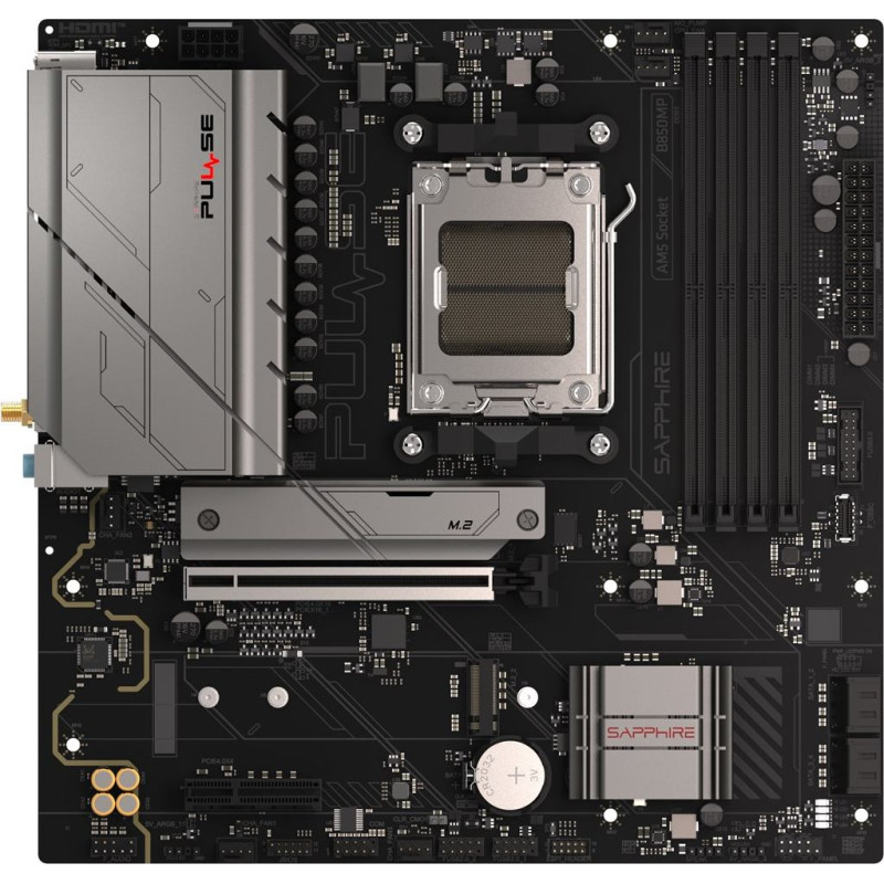 Sapphire PULSE B850M WIFI AMD B850 Socket AM5 micro ATX