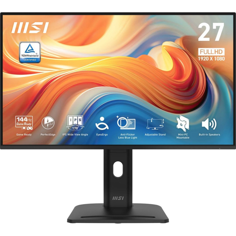 MSI PRO MP275PG E14 computer monitor 68.6 cm (27") 1920 x 1080 pixels Full HD LCD Black