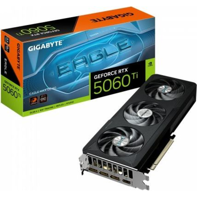 Gigabyte Graphics card GeForce RTX 5060 Ti EAGLE MAX OC 128BIT GDDR7 HDMI/3DP