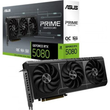 Asus Graphics card GeForce RTX 5080 Prime OC 16GB GDDR7 256bit 3DP/HDMI