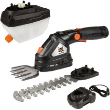 Deltafox Аккумуляторные ножницы для травы и кустарников DG-CGC 1080, комплект 3 в 1.