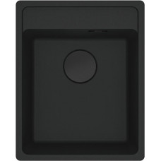 Franke Кухонная мойка Maris MRG 610-37, матовый черный цвет, 114.0658.583.