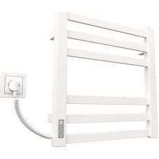 Kosser Полотенцесушитель Gerda 500x500/6 EL с таймером, белый.