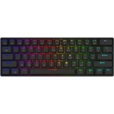 Savio BLACKOUT X2 RED keyboard Gaming USB QWERTY US International Black