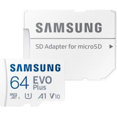 Samsung MicroSD Card EVO+ 64GB Class10 + Adapter (MB-MC64SA/EU)