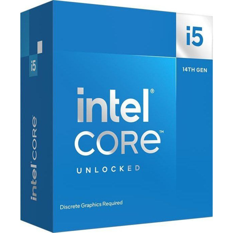 Intel Procesor Intel Core i5-14600KF, 3.5 GHz, 24 MB, BOX (BX8071514600KF)