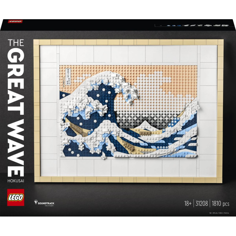 Lego ART 31208 Hokusai. Wielka fala w Kanagawie