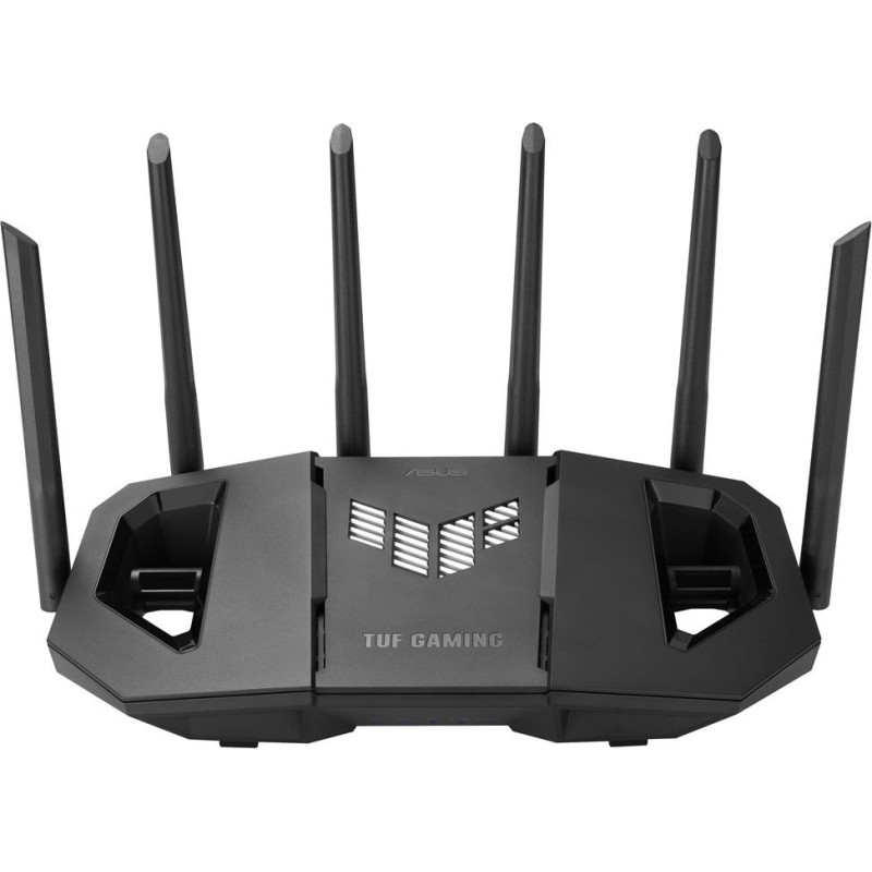 Asus 90IG0A30-MO9C00 беспроводной маршрутизатор 2.5 Gigabit Ethernet Трехдиапазонный (2,4 ГГц / 5 ГГц / 6 ГГц) Черный