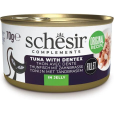 Agras Pet Foods SCHESIR Oceanic Adult Tuna with Dentic - wet cat food - 70g