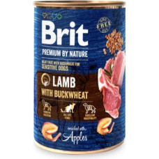 Brit Premium by Nature Lamb with Buckwheat - Wet dog food - 400 g