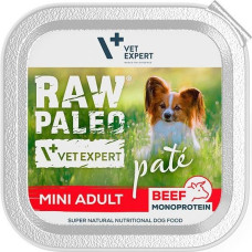 Vetexpert RAW PALEO Pate Mini Adult Beef - wet dog food - 150 g