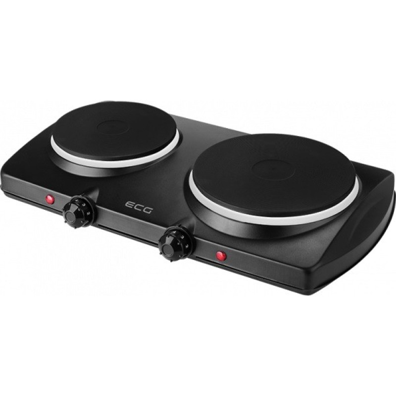 ECG Elektrinė viryklė ECG EV 2512 Black