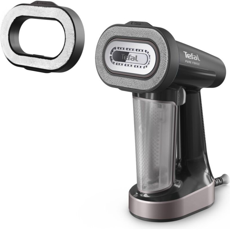 Tefal Garinis lygintuvas Tefal Pure Force DT8765E0, 3-in-1, 1800 W, juodas/rožinis