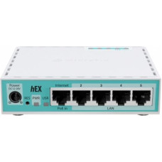 Mikrotik Router hEX 5xGE USB PoE IN E50UG