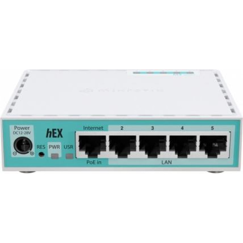 Mikrotik Router hEX 5xGE USB PoE IN E50UG