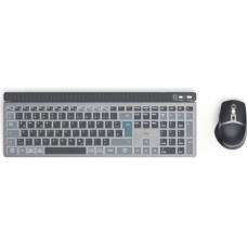 Hama multi device keyboard and mouse set black