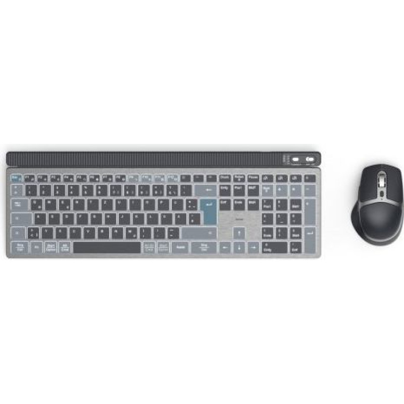 Hama multi device keyboard and mouse set black