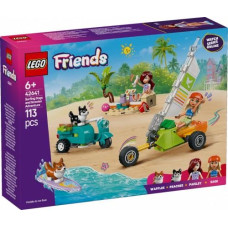 Набор Lego Friends 42641 «Собаки-серфингисты и приключения на скутере»