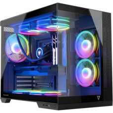 Modecom Computer case Volcano Panorama APEX ARGB 7F MIDI grey