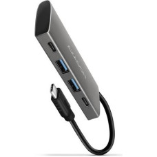 Axagon Hub HMC-4G2 2x USB-A + 2x USB-C, USB-C 3.2 Gen 2 10Gbps, 13cm USB-C cable