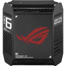 Asus ROG Rapture GT6 AX10000 AiMesh 1 Pack Трехдиапазонный (2,4 ГГц/5Ггц/5ГГц) Wi-Fi 6 (802.11ax) Черный 4 Внутренний
