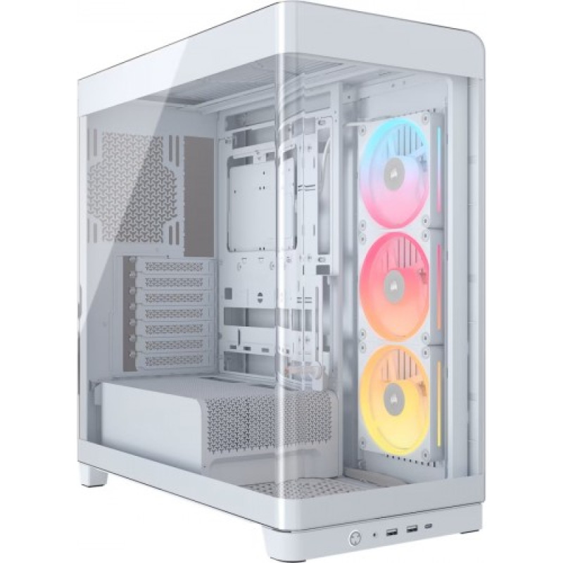 Corsair Case FRAME 4500X LXR RGB White Mid Tower ATX