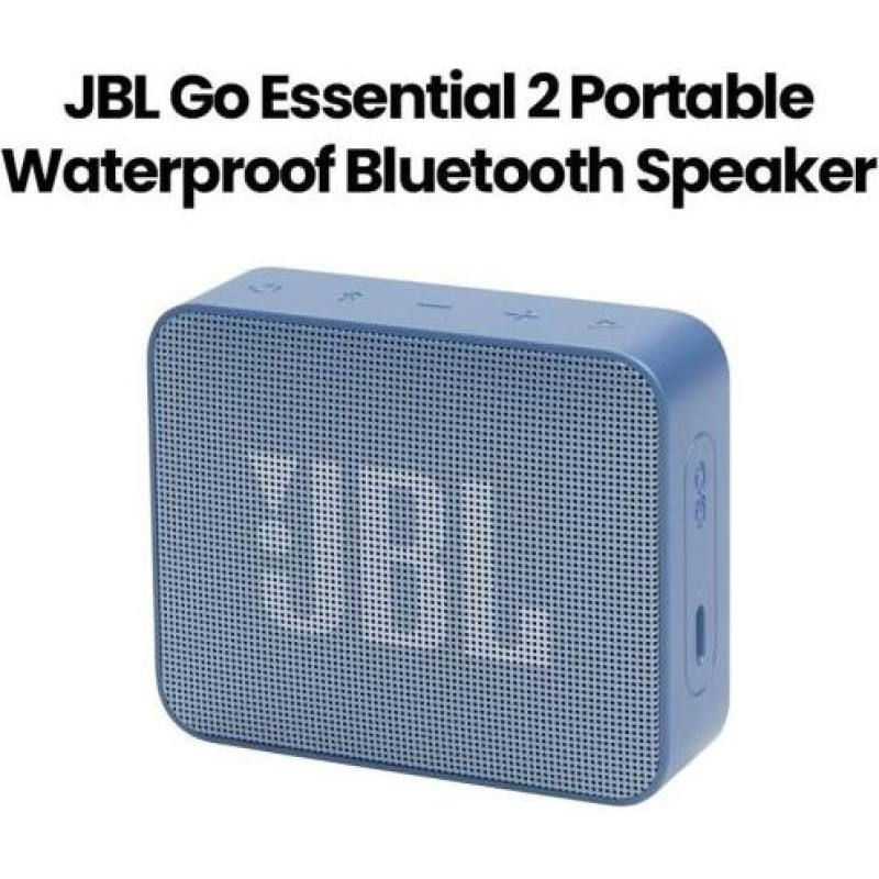 JBL Go Essential 2 Bluetooth Wireless Speaker Blue EU