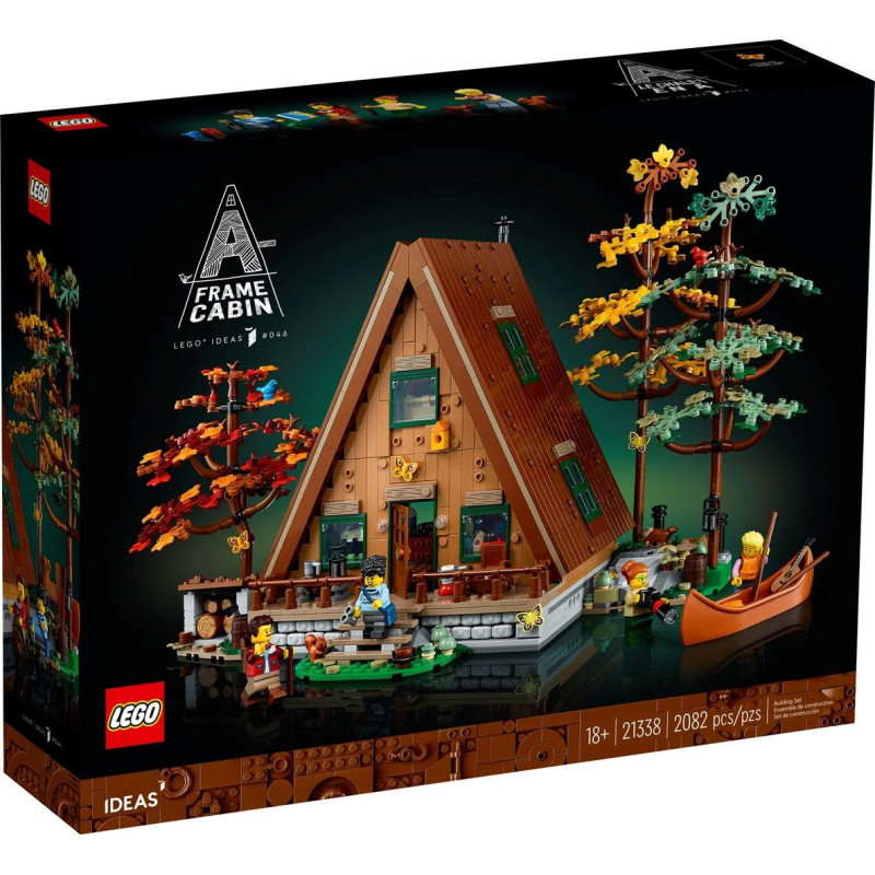 Lego IDEAS 21338 A-SHAPED HUT
