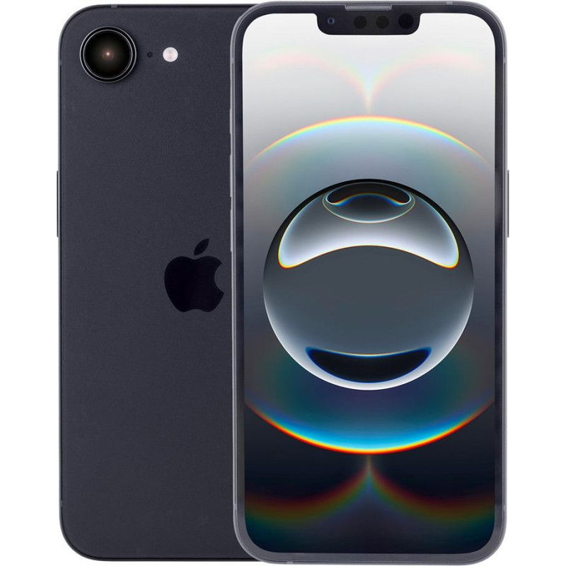 Apple Smartfon Apple iPhone 16e 5G 8/128GB Czarny (MD1Q4SX/A)