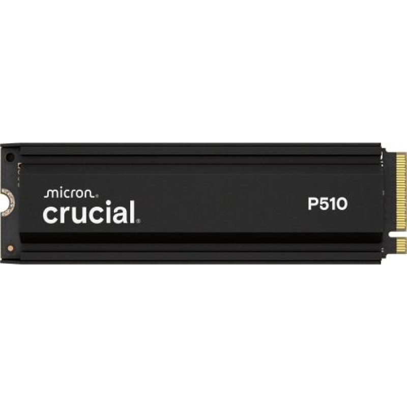 Crucial SSD P510 2TB M.2 NVMe Gen5 2280 10000/8700 heatsink