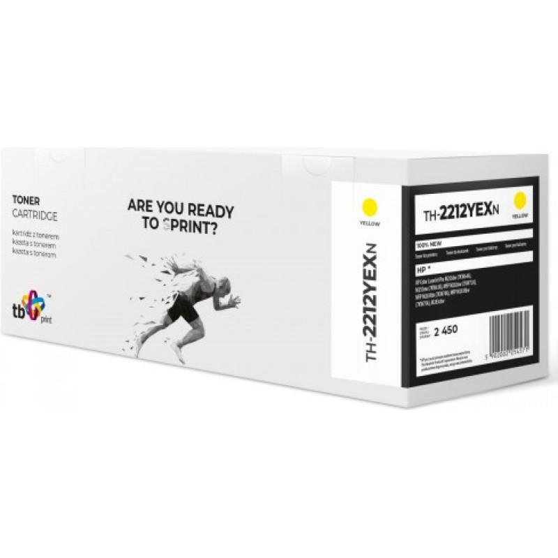 Tb Print Toner for HP Color LJ Pro M255 W2212X TH-2212YEXN 100% new YE