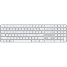 Apple Magic Keyboard with Touch ID and Numeric Keypad for Mac models with Apple silicon - US English - White Keys