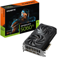 Gigabyte GeForce RTX 5060 Ti WINDFORCE OC 8G Graphics Card - 8GB GDDR7, 128bit, PCI-E 5.0, 2587MHz Core Clock, 3 x DisplayPort, 1 x HDMI, GV-N506TWF2OC-8GD