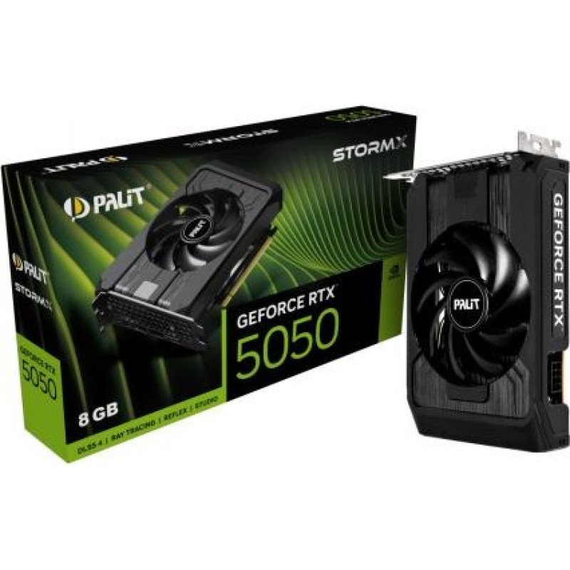 Palit Graphics card GeForce RTX 5050 STORMX 8GB GDDR6 128bit 3DP/HDMI