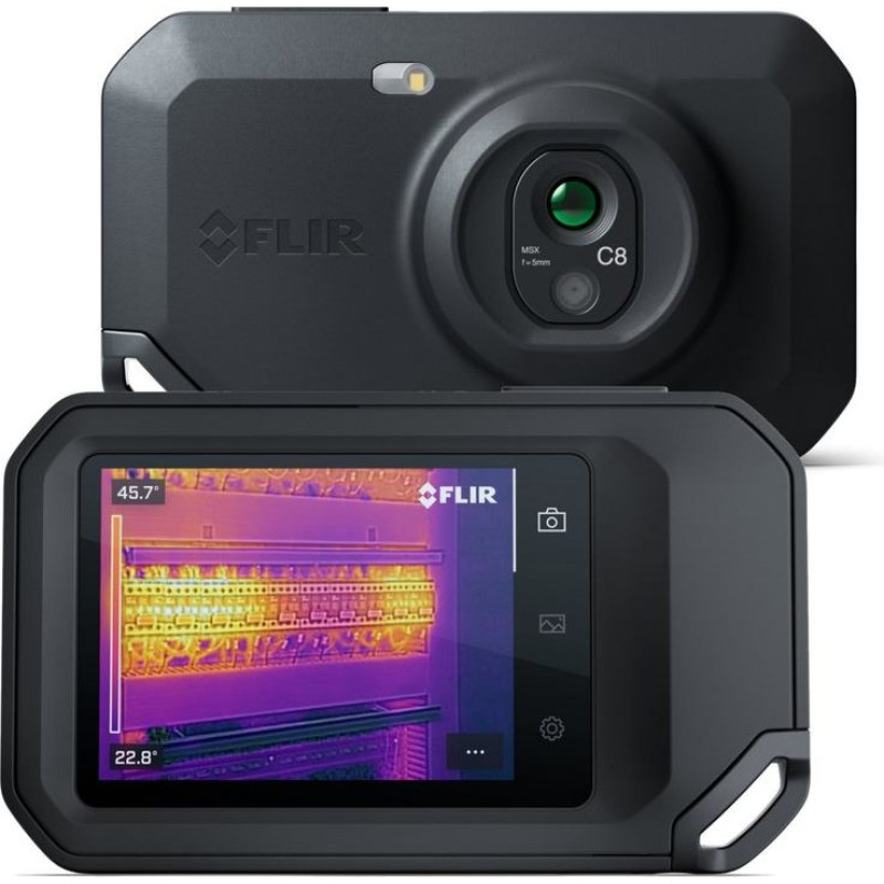 Flir KOMPAKTOWA KAMERA TERMOWIZYJNA 320X240 MSX, -20C DO 450C, WI-FI, IGNITE CLOUD C8