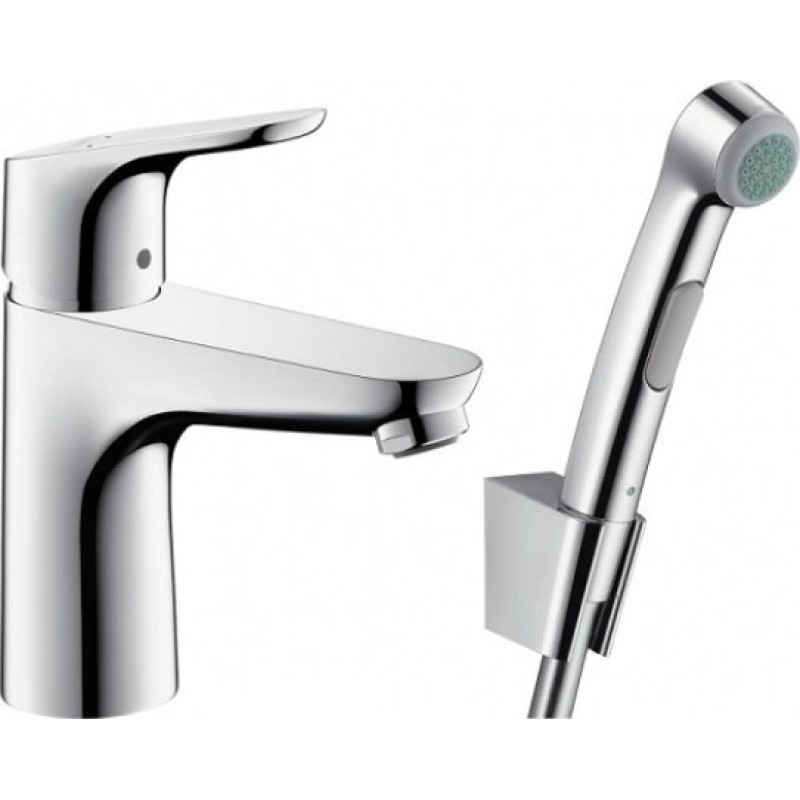 Hansgrohe Смеситель для раковины Focus 100 с биде, 31927000.