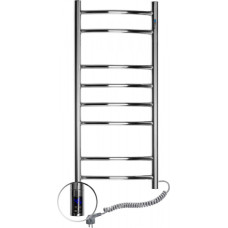 Navin Электрический полотенцесушитель Kamelia 360*800 Sensor с таймером, правая сторона, 10-007033-3680.