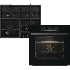 Gorenje Встраиваемая духовка BO6735E05B + газовая варочная панель G641EB.