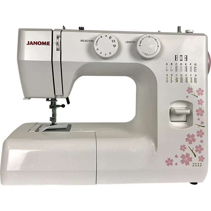 Janome Швейная машинка 2112, &laquo;Цветущая вишня&raquo;.