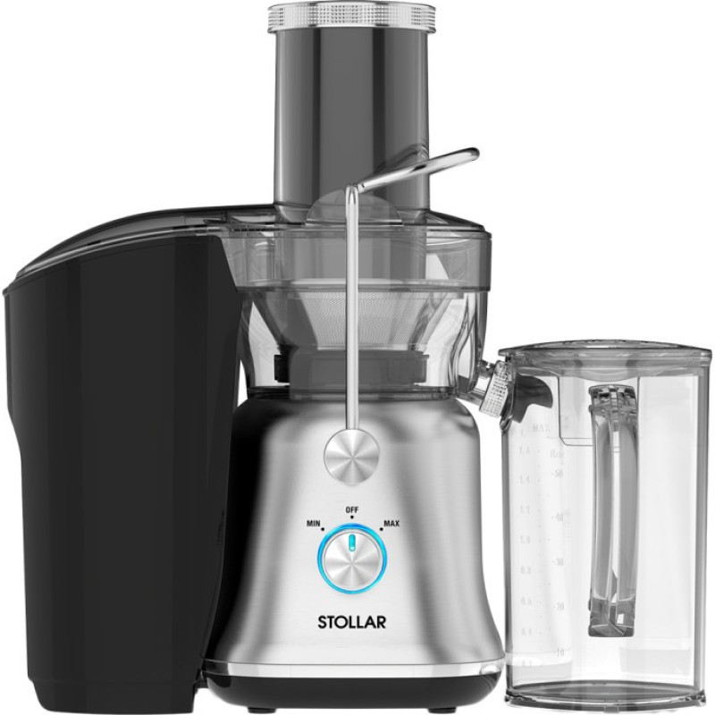 Stollar Соковыжималка для фруктов и овощей, модель JES700, объем 1,6 л, мощность 800 Вт.