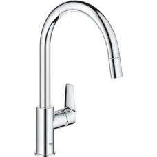 Grohe Смеситель для раковины с выдвижной лейкой BauEdge, 30536000.