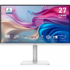 MSI Monitor 27 inches Modern MD272UPHW LED/UHD/Flat/60Hz/white
