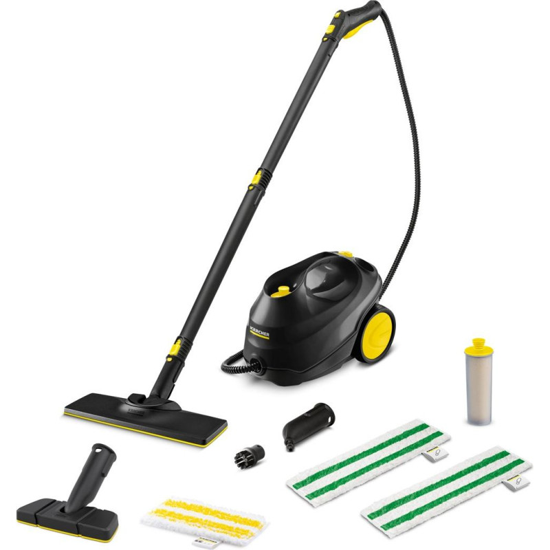Karcher K&auml;rcher 1.513-665.0 steam cleaner Cylinder steam cleaner 1 L 1900 W Black, White