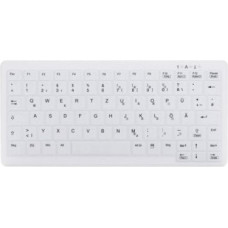 Cherry Klawiatura Cherry CHERRY ACTIVE KEY MTA AK-C4110 Wireless DE-Layout biały IP68