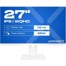 Japannext 68,5cm JN-IPS270WQHD75F-C65W-HSP-W HDMI/DP WQHD