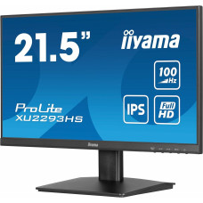 Iiyama ProLite XU2293HS-B6 computer monitor 54.6 cm (21.5") 1920 x 1080 pixels Full HD LED Black