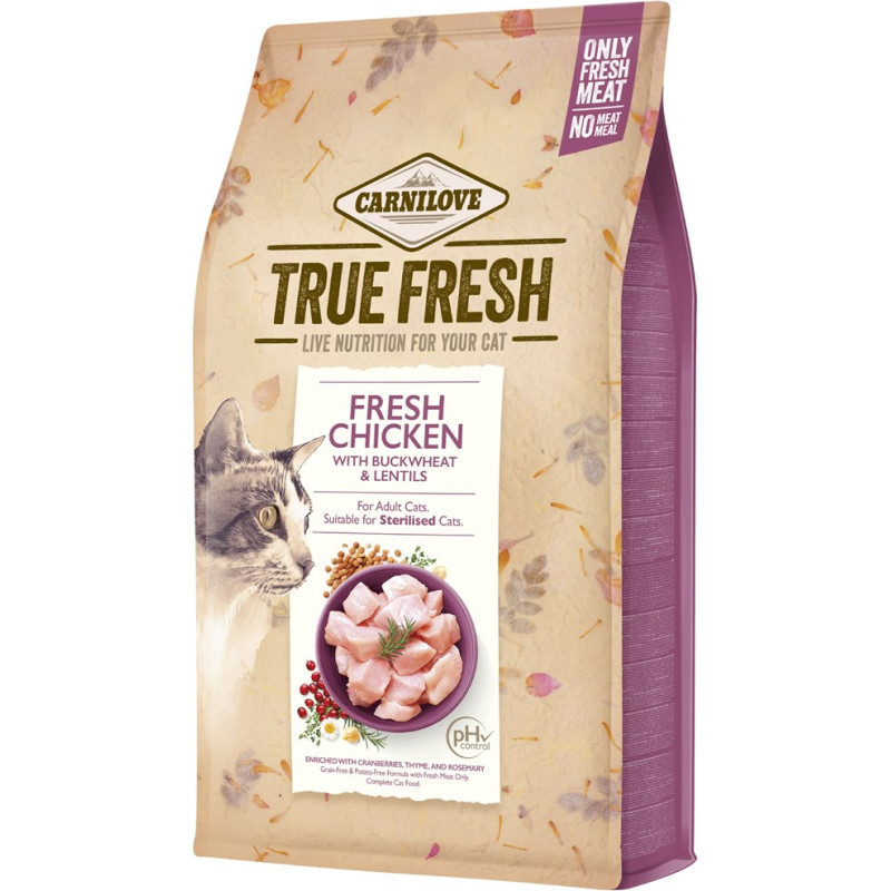 Carnilove True Fresh Chicken - dry cat food - 1,8kg