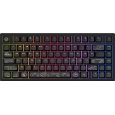 Dark Project ALU81A Terra Nova Black, G3MS Moonstone Switch, RU